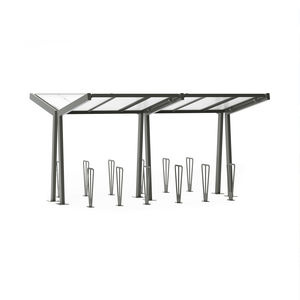 Stahl-Fahrradunterstand