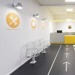 moderne Wandleuchte