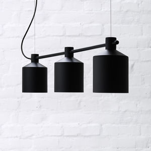 Hängelampe / modern / Aluminium / Stahl