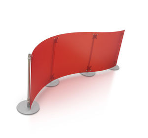 Plexiglas®-Raumteiler