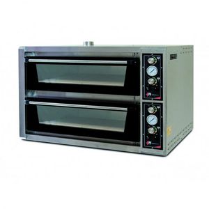 Profi-Pizzaofen / Elektro / freistehend / Doppelback