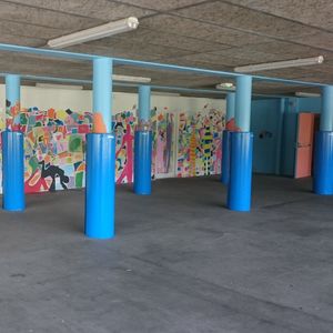 Säulenschutz für Säulen