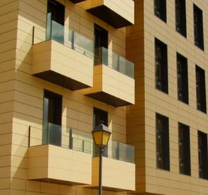 Fassadenverkleidung für hinterlüftete Fassade 1