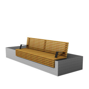 moderne Parkbank