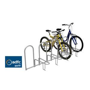 Fahrradständer aus galvanisiertem Stahl