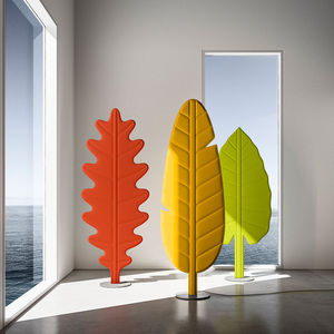 Stehleuchte / originelles Design / Stahl / Polyester