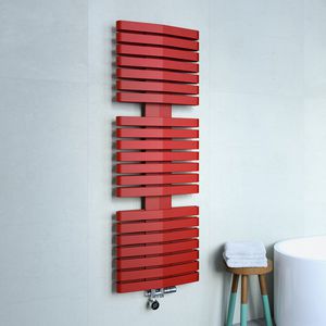 Heißwasser-Heizkörper / Metall / modern / für Badezimmer