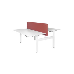 Schreibtisch für Open Space / lackiertes Holz / modern / Objektmöbel