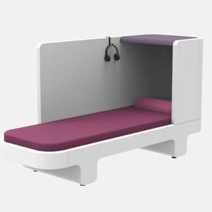 moderne Récamiere / Stoff / Objektmöbel