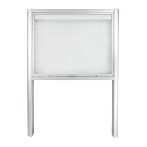 Außenbereich-Werbeträger / Magnet / Glas / Aluminium