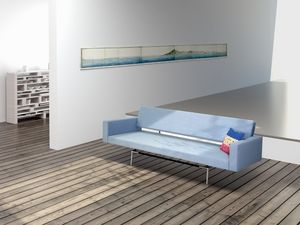 blaues Sofa