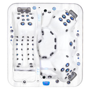 Hot Tub / zum Aufstellen / rechteckig / 4 Plätze / Außenbereich