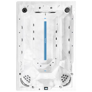 Swim Spa / einbaufähig / rechteckig / 8 Plätze / integrierte LED-Beleuchtung