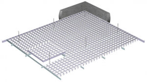 Abgehängte Decke / Aluminium