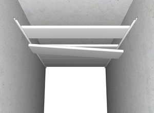 Zwischendecke / galvanisiertem Stahl