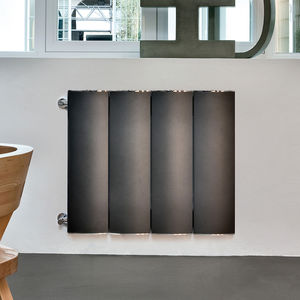 Heißwasser-Heizkörper / Aluminium / modern / für Badezimmer