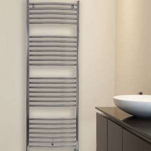 Heißwasser-Badheizkörper / Metall / modern / für Badezimmer