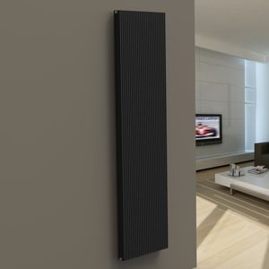Heißwasser-Heizkörper / Aluminium / modern / wandmontiert