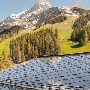Solarkraftwerk zur architektonischen Integration