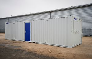 Baucontainer für gewerbliche Nutzung / für industrielle Nutzung / für Büro / für Baustellen