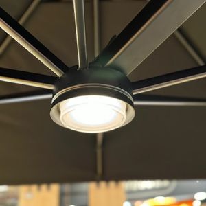 Lampe für Sonnenschirm