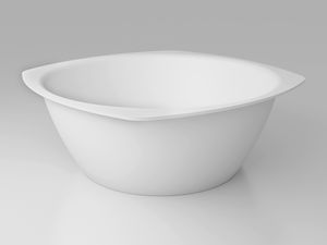 runde Badewanne
