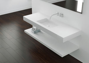 Wand-Waschbecken - CODE 1S / 1XL - HIDROBOX by absara - rechteckig