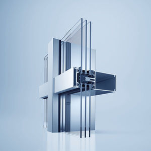 Aluminiumprofil / für Vorhangfassade
