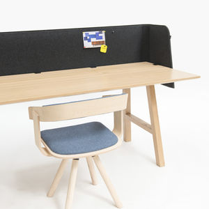 Bürotrennwand für Theken / Stoff