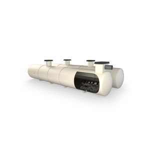 Boxsystem zur Regenwasserversickerung für Leiter