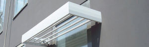 Aluminium-Sonnenschutzlamelle