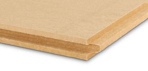 thermo-akustische Isolierung / aus Holzfaser / für Dächer / in Plattenform
