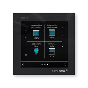 Touchscreen für multifunktionales Hausautomationssystem 1