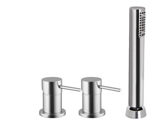 Zweigriffmischer für Badewanne