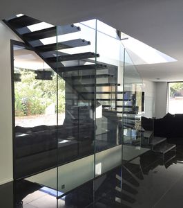 viertelgewendelte Treppe