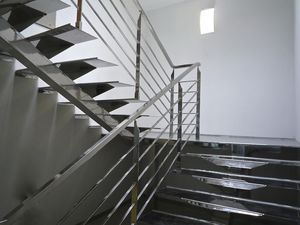 halbgewendelte Treppe 1