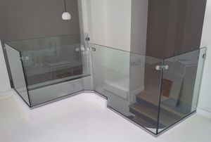 Glasgeländer 1