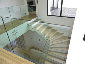 Glasgeländer 1