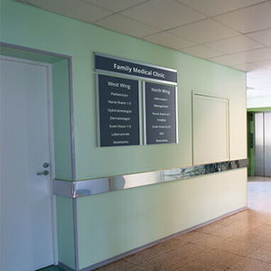Schild zur Orientierung 1