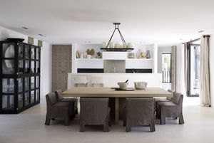 moderne Deckenleuchte / Metall / LED