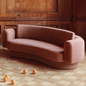 halbrundes Sofa 1