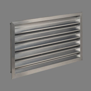 Aluminium-Lüftungsgitter / rechteckig / für Zuluft und Abluft