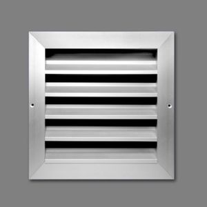 Aluminium-Lüftungsgitter / quadratisch / für Zuluft und Abluft