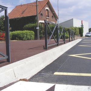 Blindenleitplatte