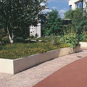 Garten-Randstein / Beton / linear