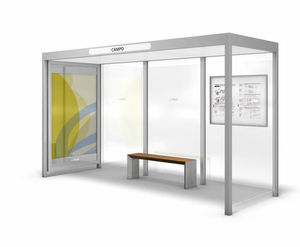 Metall-Buswartehalle 1
