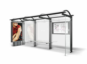 Metall-Buswartehalle 1