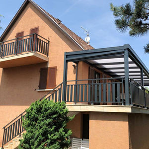 Aluminium-Geländer / Stangen / Außenbereich / für Treppen
