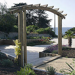 selbsttragende Pergola