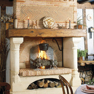 Holzkamin 1